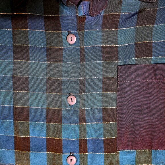 VINTAGE Columbus Avenue Blouse - Size Small - Picture 6 of 8